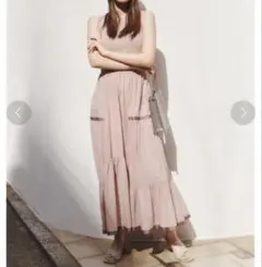 【新品タグ付き】FRAY I.D ニットコンビティアードワンピ