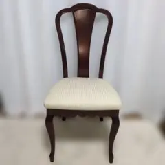 IDC大塚家具】ダイニングチェア クイーンズ 猫脚 ハイバック
