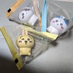 ちいかわ インテリアミニフィギュア 3点セット　おすわり　ハチワレ　うさぎ