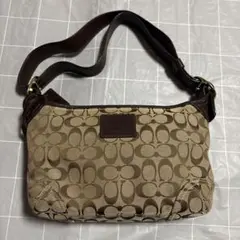 COACH ショルダーバッグ ベージュ