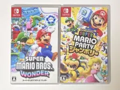 スーパーマリオブラザーズワンダー&スーパーマリオパーティジャンボリー セット