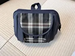 ジャクエツ　ネイビー チェック柄 リュック