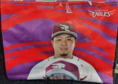 石原選手、太田選手助手席ガラポン2等タオル