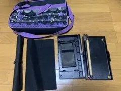 書道セット 習字セット　黒・紫