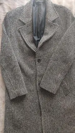 ZARA ヘリンボーンチェスターコート Lサイズ