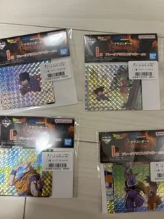 ドラゴンボール フレークプリズムステッカー 4種