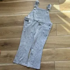 美品　《 韓国子供服 》 100サイズ　サロペット　オーバーオール　グレー