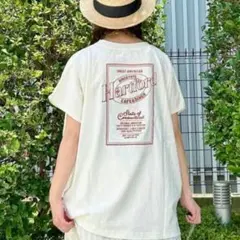 バック刺繍BIGフレンチTシャツ