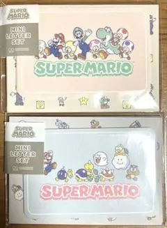 ミニレターセット スーパーマリオ 味方、敵 2セット