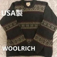 WOOLRICH woolknit made inUSA