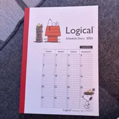 ロジカルスケジュール2026 スヌーピー B6