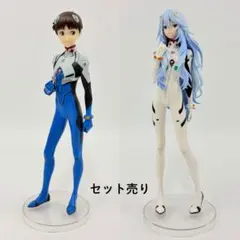 綾波レイ 碇シンジ フィギュア エヴァンゲリオン 〜初号機vs第13号機〜