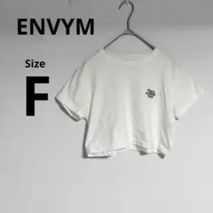 ENVYM アンビー Have a GOOD DAY クロップドTシャツのサムネイル