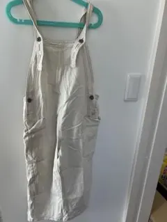 MARKEY'S マーキーズ　オーバーオール　サロペット　デニム　白