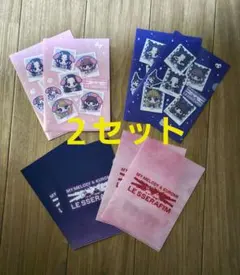 LE SSERAFIM×マイメロ＆クロミ A5クリアファイル全4種 × 2セット