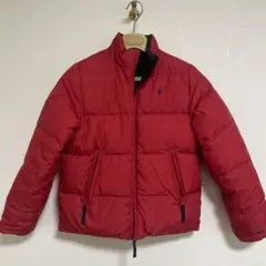 極美品 RALPH LAUREN ダウンジャケット 150 赤・ネイビー