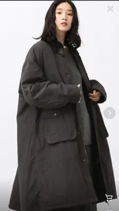 natural by clip フィッシングロングコート