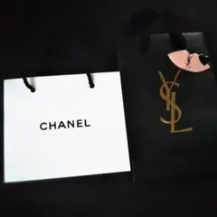 シャネル☆イブ・サンローラン☆ショッパー☆CHANEL☆美品☆☆
