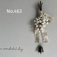 No.463 silent snow ナンキンハゼのミニスワッグ