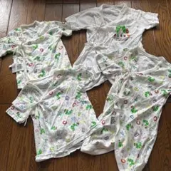 はらぺこあおむし ベビー 短肌着 コンビ肌着 セット