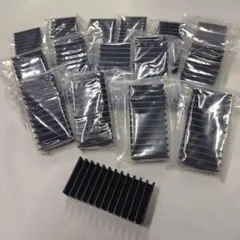 ヒートシンク ブラック 16セット 電子工作パーツ　K267291