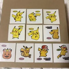 【10枚セット】ポケモンシール ピカチュウ