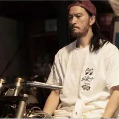 長瀬着 MOONEYES × PORKCHOP Model N TEE 白XL - メルカリ