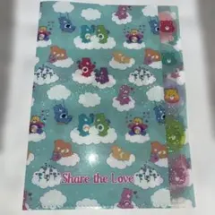 ケアベアのファイル（クリップ付き）のサムネイル