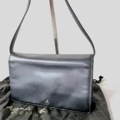 agnesb Voyage フォーマルバッグ　bロゴ　ワンショルダーメタリックのサムネイル