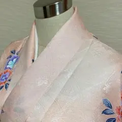 KA1910 洗える着物 小紋 身丈156cm ポリエステル 化繊