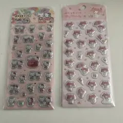 Hello Kitty & My Melody シールセット