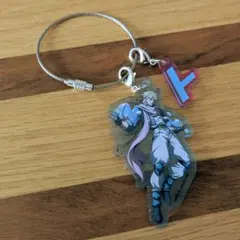 ジョジョ マツキヨココカラ ワイヤーキーホルダー シーザー