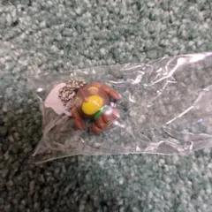 お茶犬　食玩　ボールチェーン付きマスコット　カフェ　1点