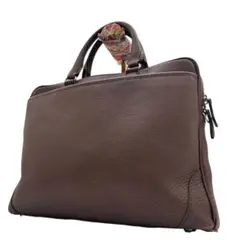 良品　フジタカ　ビジネスバッグ　トートバッグ　ブラウン　A4◎　肩掛け◎