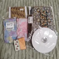 チロリアンテープ　チュールリボン　インド刺繍リボン　ギンガムチェックリボン