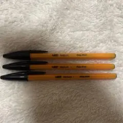 BIC Easy Glide ボールペン オレンジ 3本セットのサムネイル