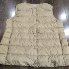 匿名配送　無印良品　ダウンベスト　レディース　Lサイズ