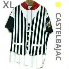 ✨大きいサイズ　良品　カステルバジャック スポーツ 　半袖パーカー　マリン　XLのサムネイル