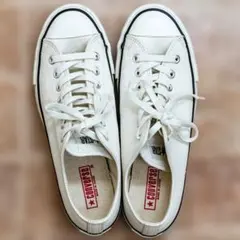 コンバース レザー オールスター J OX　28cm　日本製　白