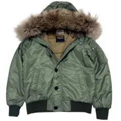 【Y2K】KiFEE N2B MA1 flight jacket カーキ
