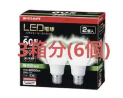 LED電球 60形 E26 昼白色