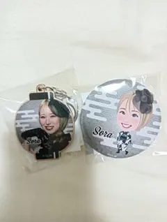 千葉ロッテマリーンズ Sora キーホルダー 缶バッジ
