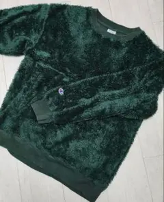 Champion ダークグリーン XL フリース