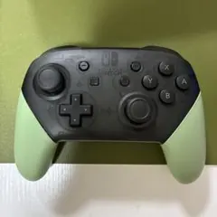 Nintendo Switch Proコントローラー 本体　カスタムグリーン