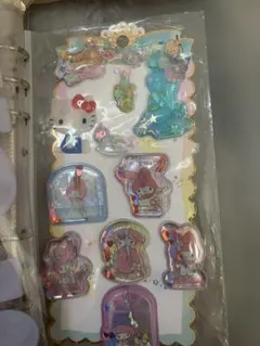 水シールあまりシナモンマイメロ、キティ正規品