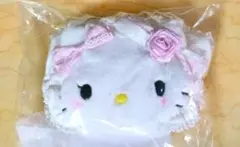 【未開封】ハローキティ　ホワイトフリルポーチ