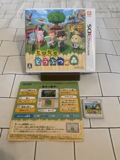 【極美品】とびだせ どうぶつの森 ニンテンドー3DS