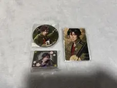 刀ミュ　御手杵　缶バッジ　クリアクリップ　ふぉとかーど　乱舞博覧会