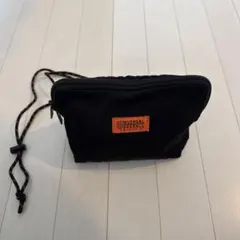 UNIVERSAL OVERALL ブラックショルダーバッグ