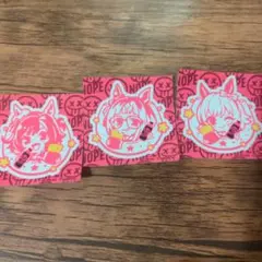 ウマ娘 NOPE ステッカー 3枚セット